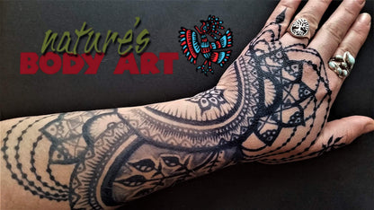 Professional body art supplies imported original packaging texture view