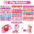 Educational or classroom setting showing party favors
