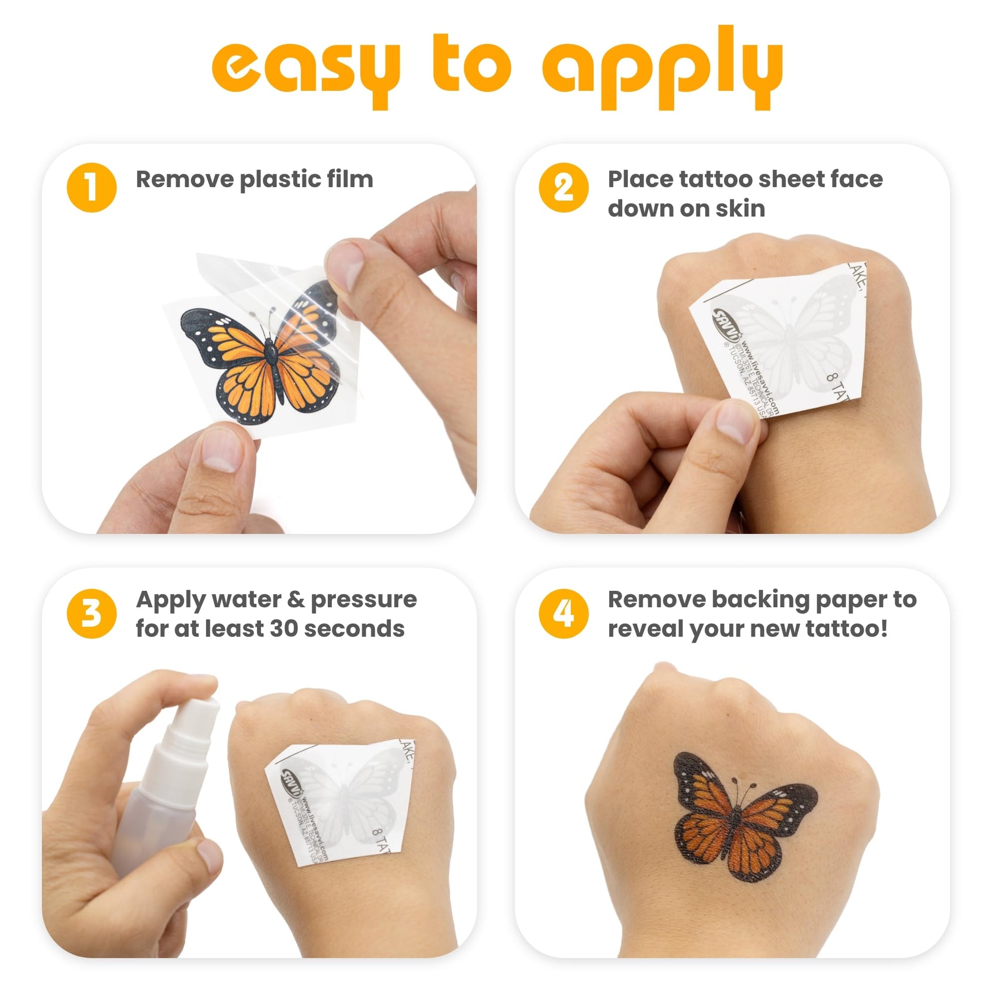 Six sheets of assorted Paw Patrol temporary tattoos for kids