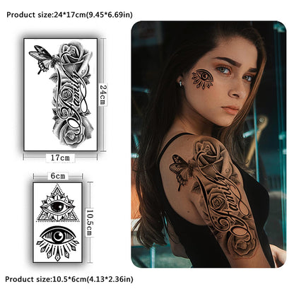 Full collection of 36 Yazhiji temporary tattoo sheets