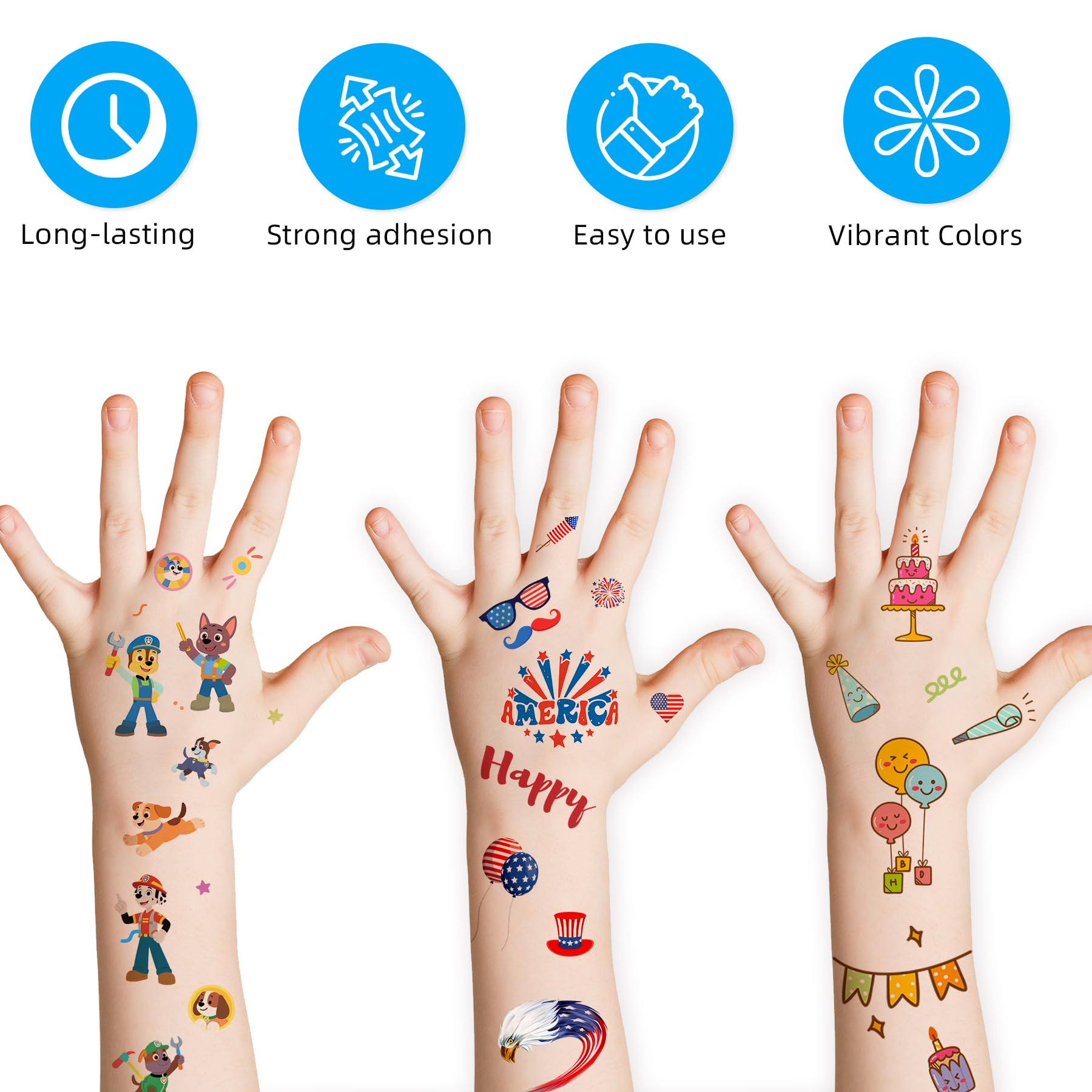 Comparison of clear and white transfer paper types