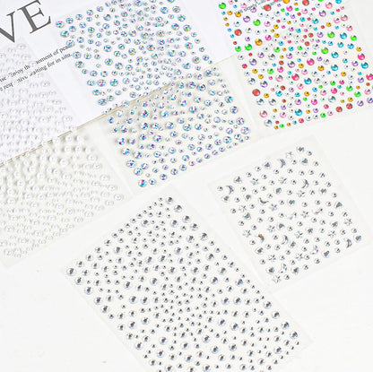 Vivinin 5 sheet face and body rhinestone collection