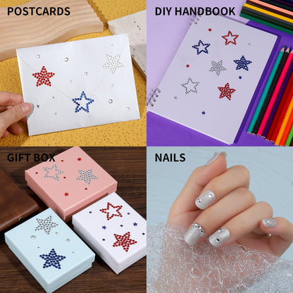 Teenitor star face gems packaging and product contents