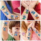 Assorted Stitch character stickers for birthday decor