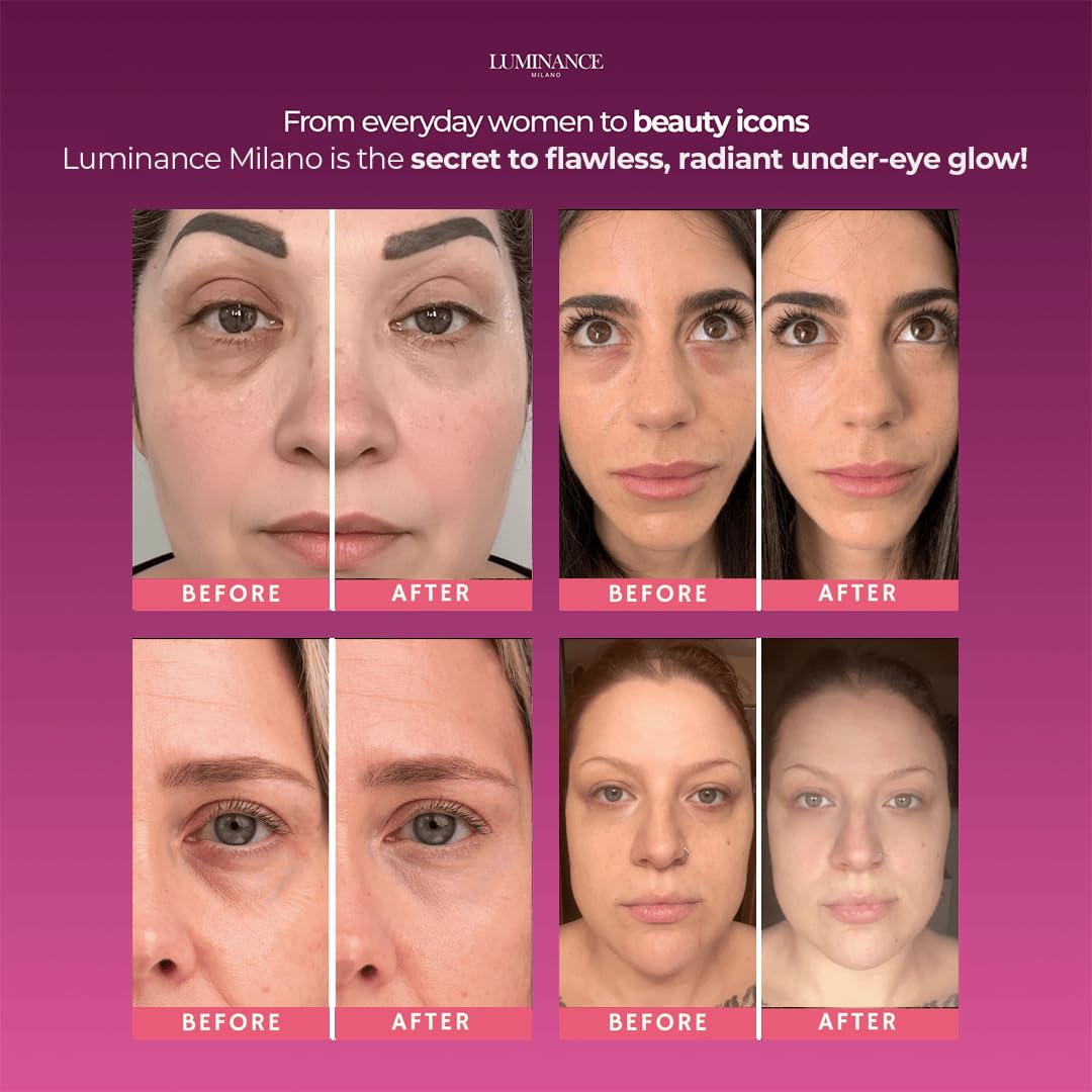 Luminance Milano vegan under eye brightener product features