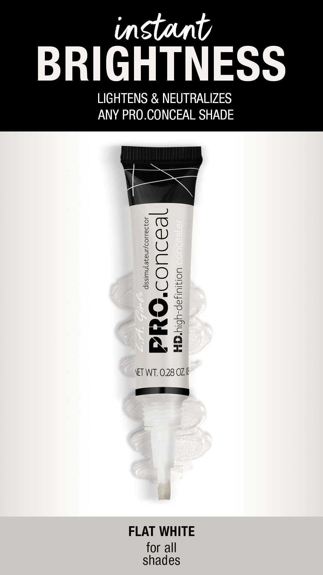 L.A. Girl HD Pro Conceal collection Flat White Corrector