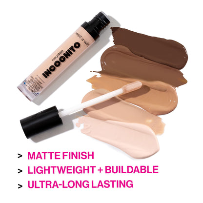 Wet N Wild Incognito liquid concealer applicator detail
