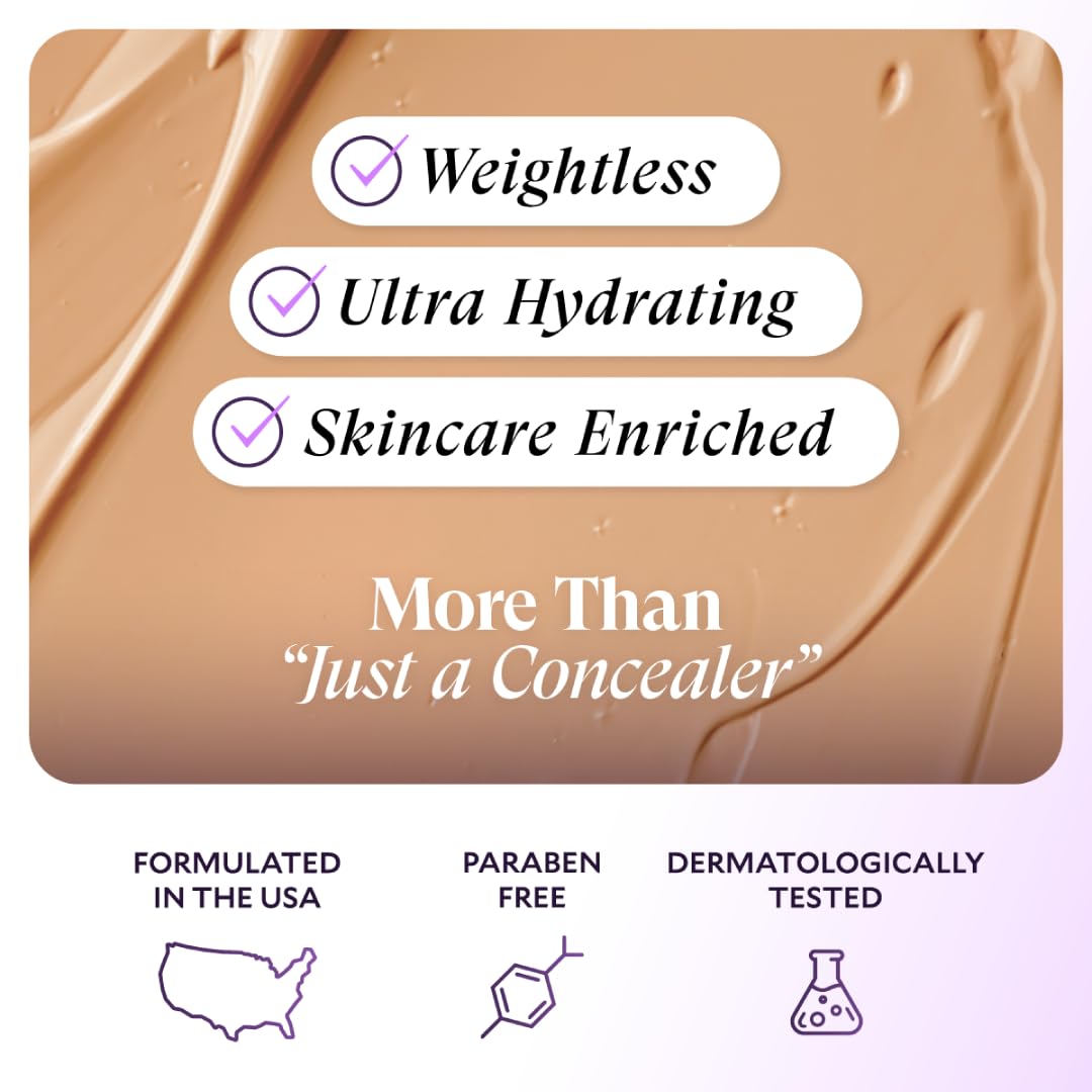 Fiera Luxury Concealer applying to under eye area