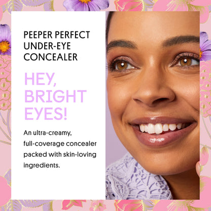 Winky Lux Peeper Perfect Concealer floral tube packaging