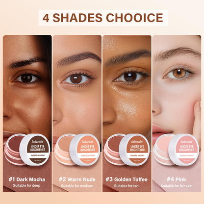 Baisen Diary under eye brightener ingredients and size