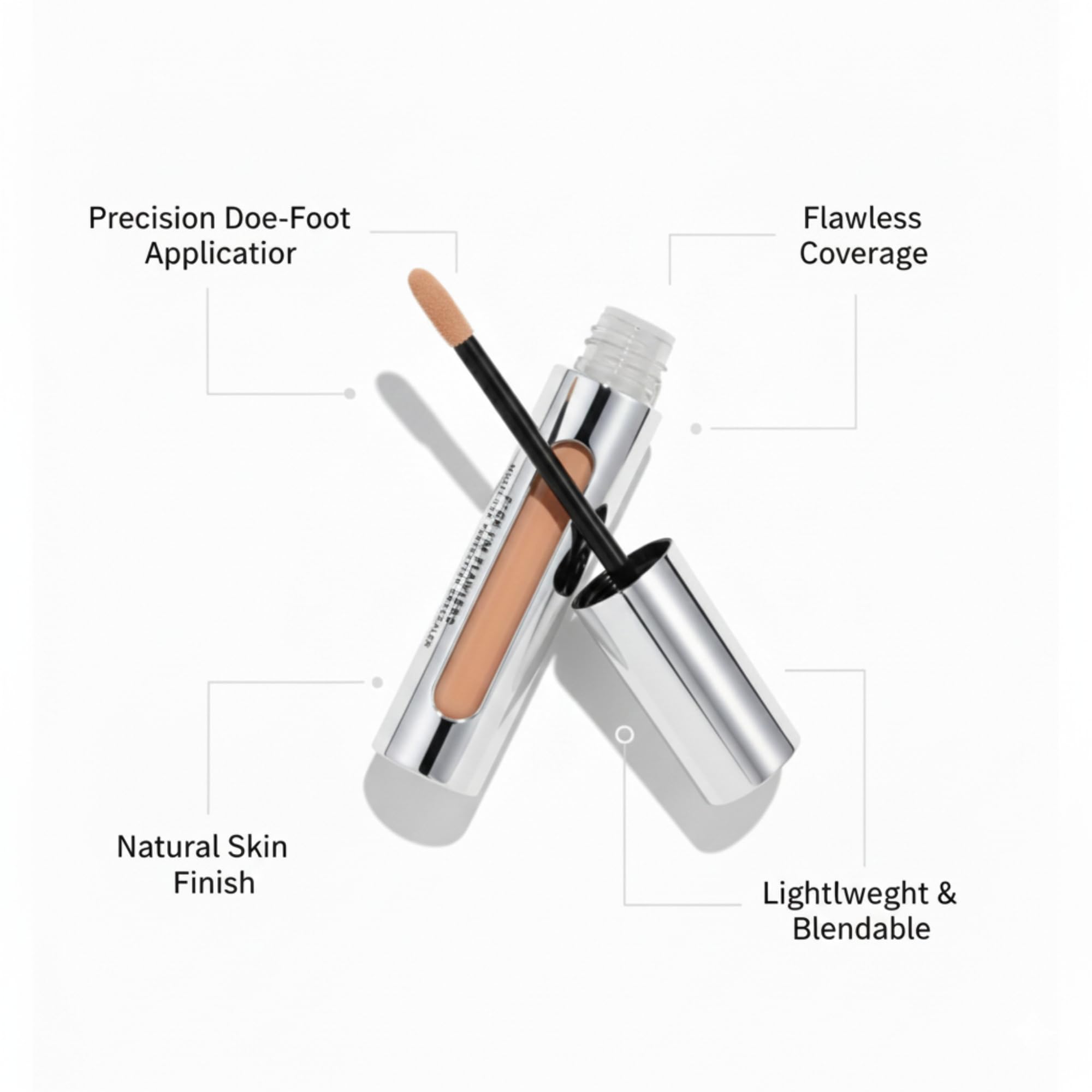 Il Makiage liquid concealer applicator detail