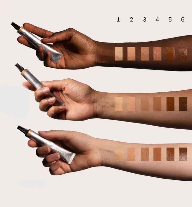 Typology Tinted Concealer Type 2 Light application wand and texture