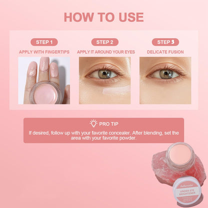 Professional makeup kit essential under eye brightener
