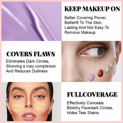 Suake concealer purple tone for dark circles