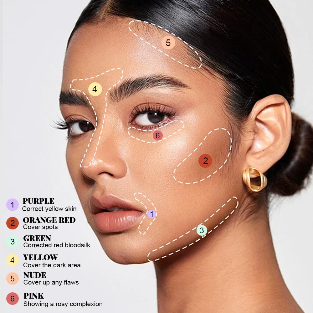 Application of Suake brightening concealer under eye