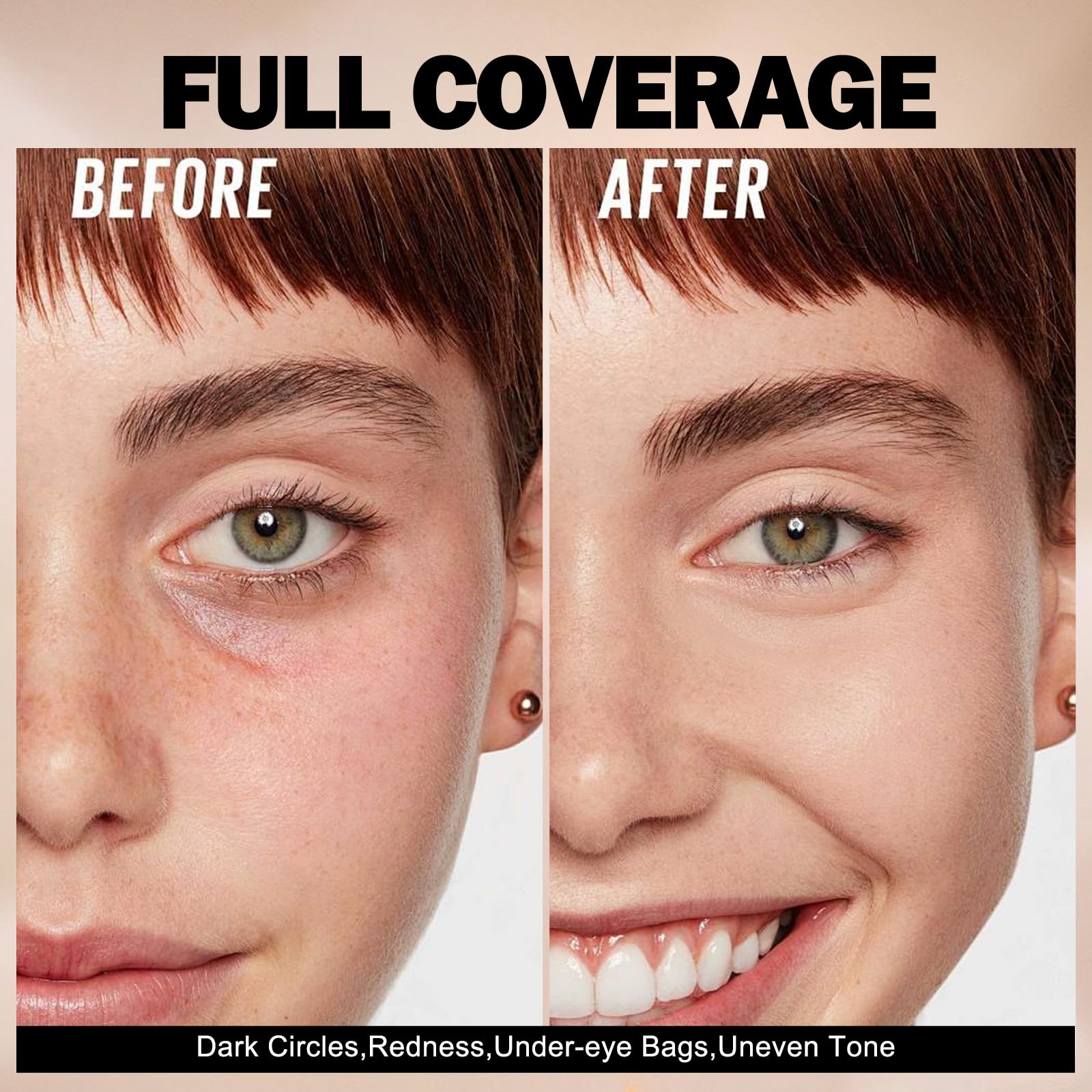 Anglicolor under eye concealer swatch on hand