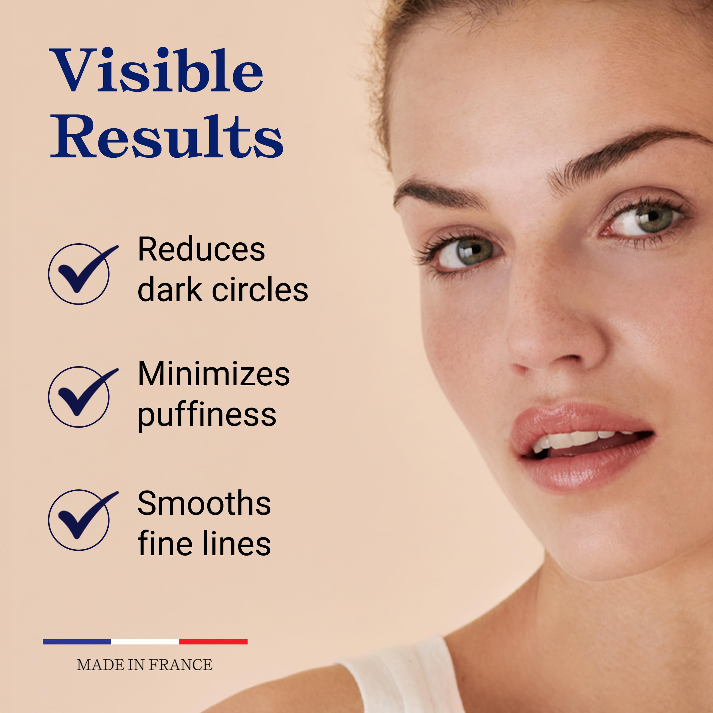 Texture swatch of Embryolisse pink corrective concealer