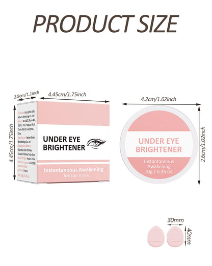 Professional grade under eye brightener for mature skin