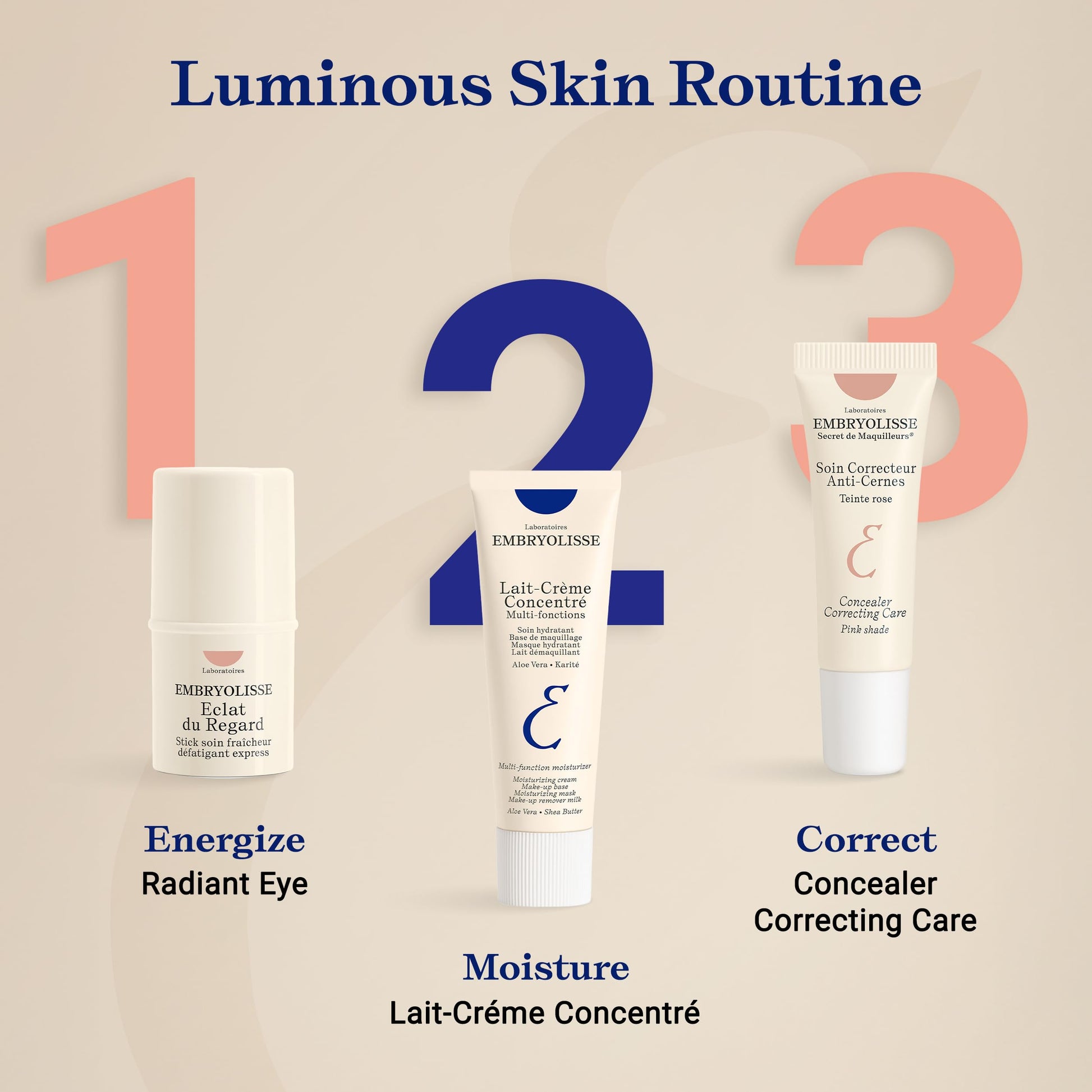 Embryolisse hydrating under eye concealer lifestyle shot