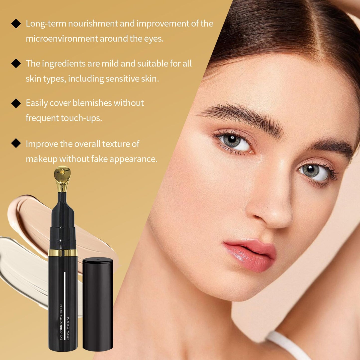 Lmoy Luminous Eye Corrector ingredient benefits icon