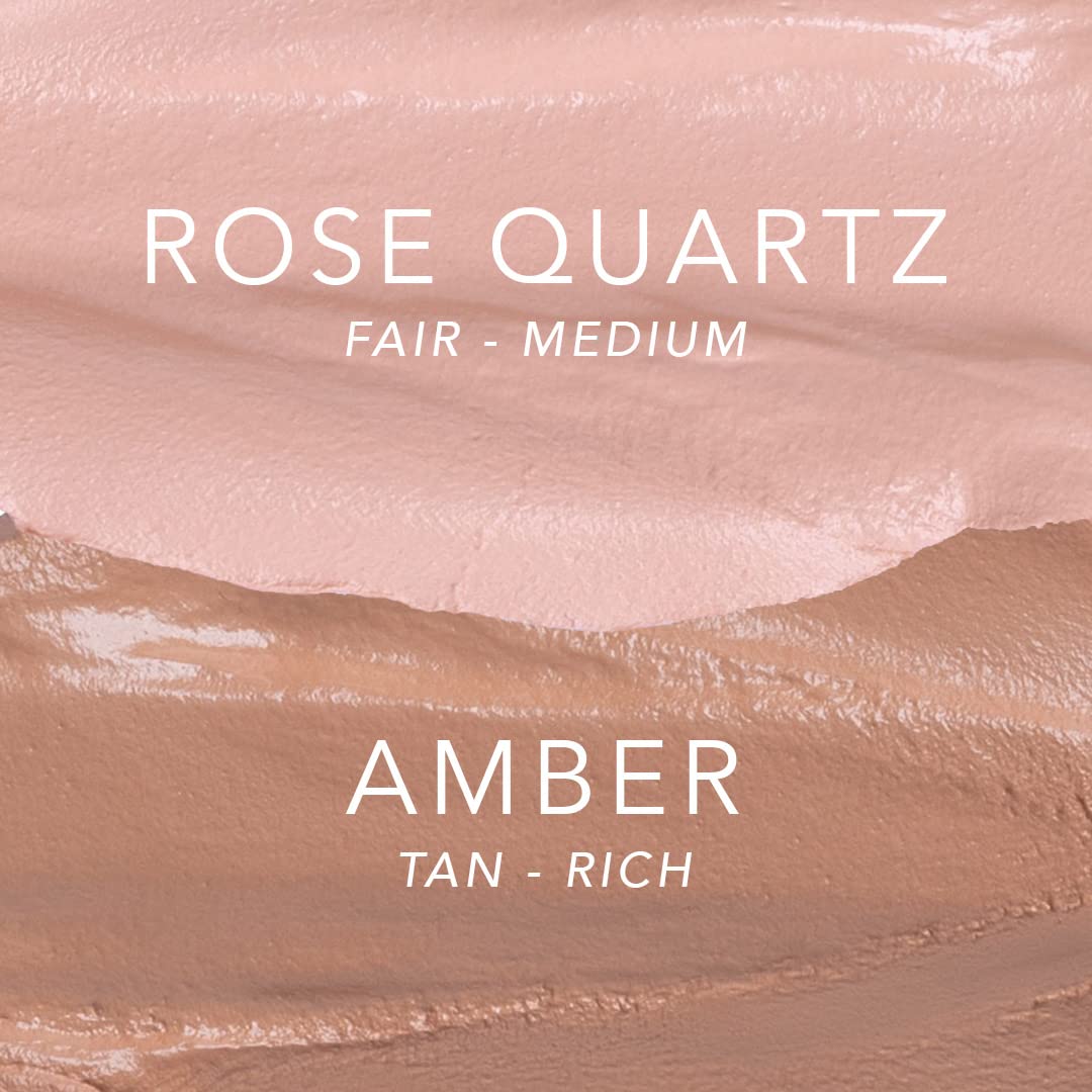 Doll 10 T.C.E. Luminous Undereye Corrector Rose Quartz swatch on skin