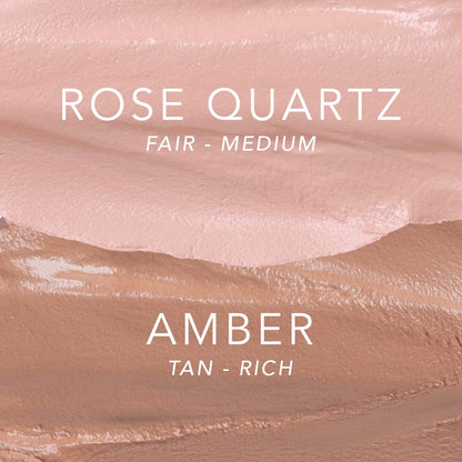 Doll 10 T.C.E. Luminous Undereye Corrector Rose Quartz swatch on skin