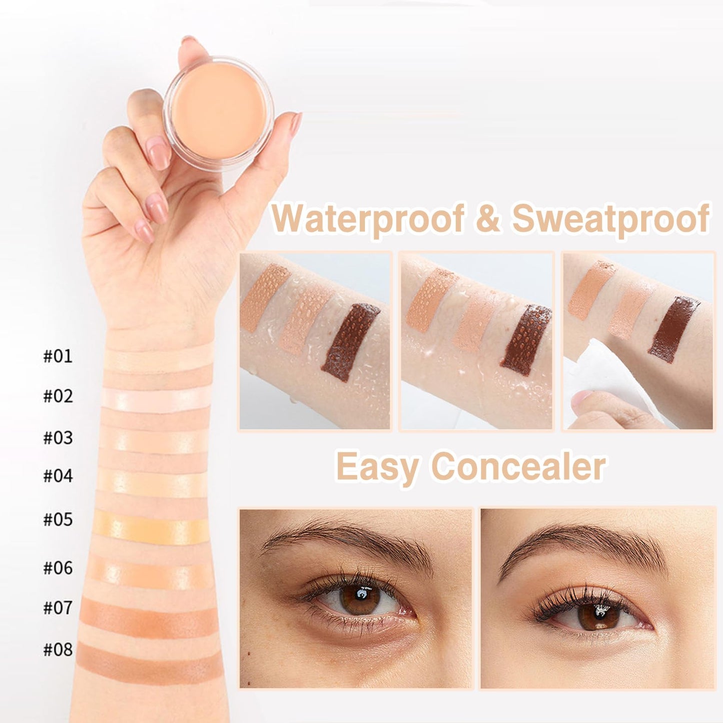Pervala #01 Chantill concealer packaging and branding