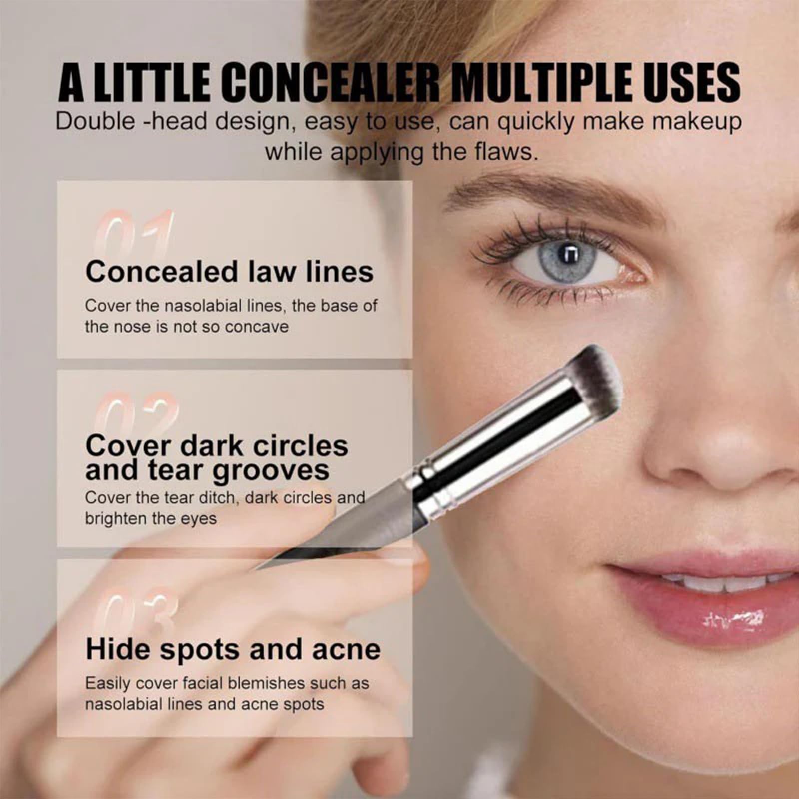 Dooeka undereye corrector with included applicator brush