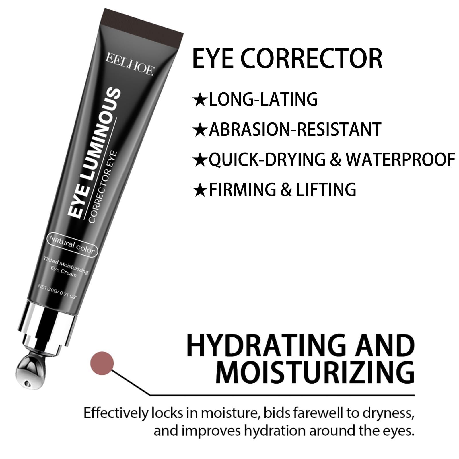 Drmtlgy Luminous Eye Corrector anti-aging benefits display
