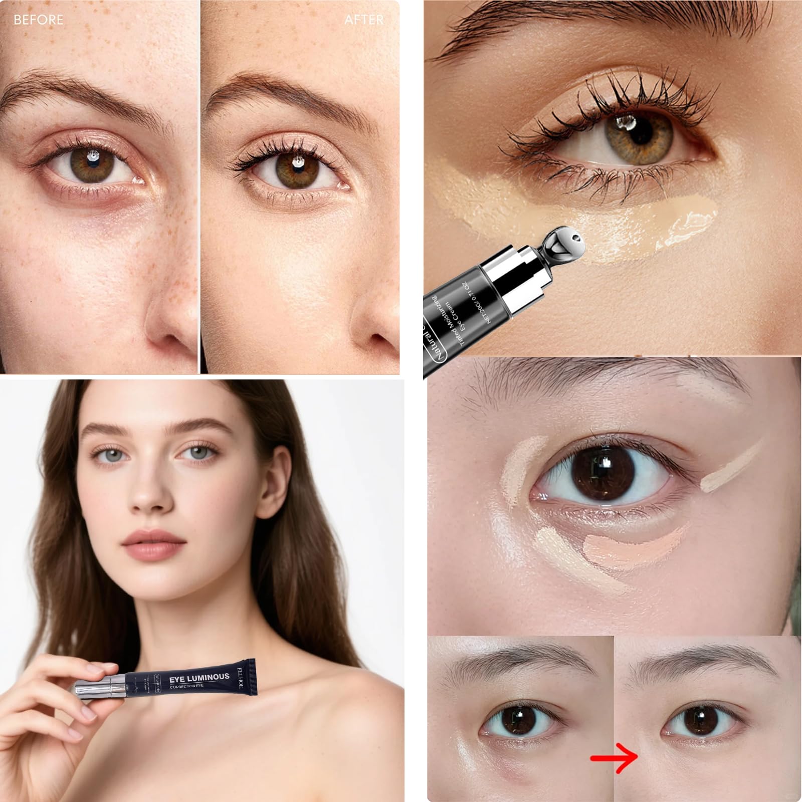 Drmtlgy Luminous Eye Corrector bottle with 0.71 fluid ounce label