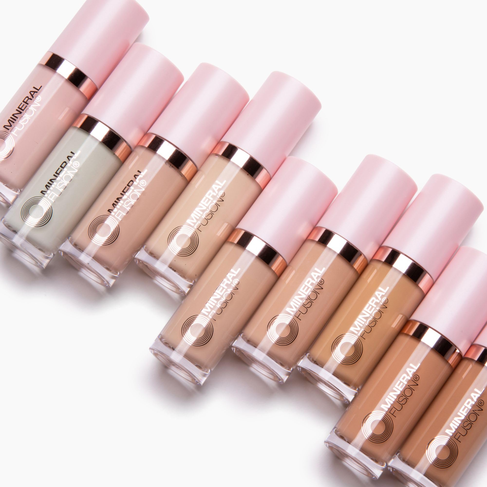 Close up of Mineral Fusion concealer packaging text