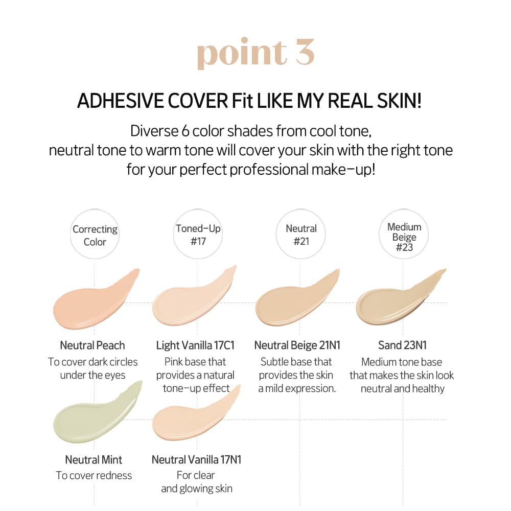 Etude House makeup concealer texture close up