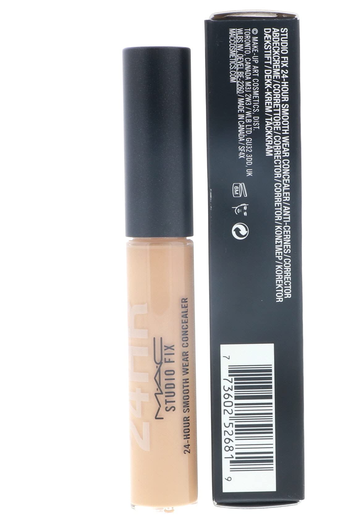 MAC Studio Fix 24-Hour Smooth Wear Concealer packaging texture