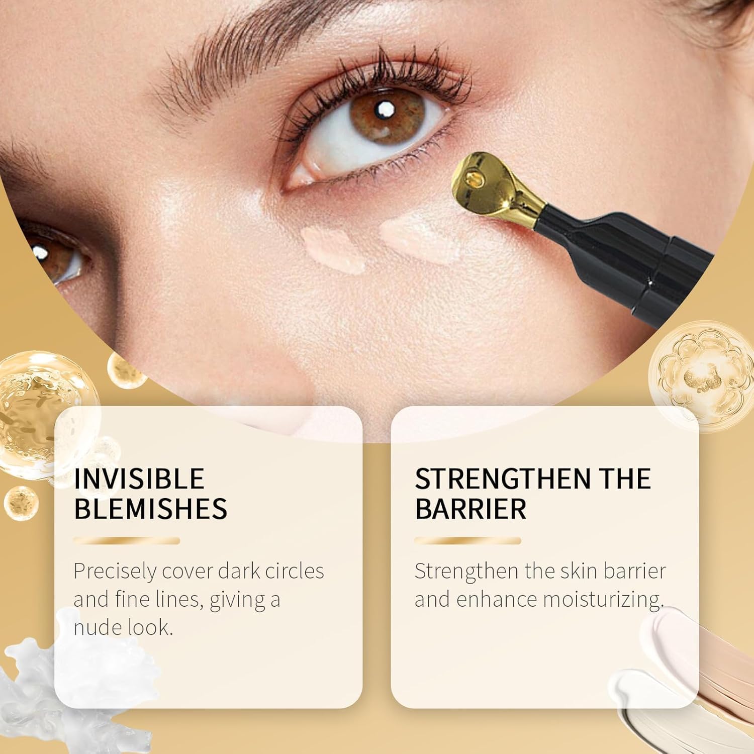 Close up of Lmoy Luminous Eye Corrector precision applicator