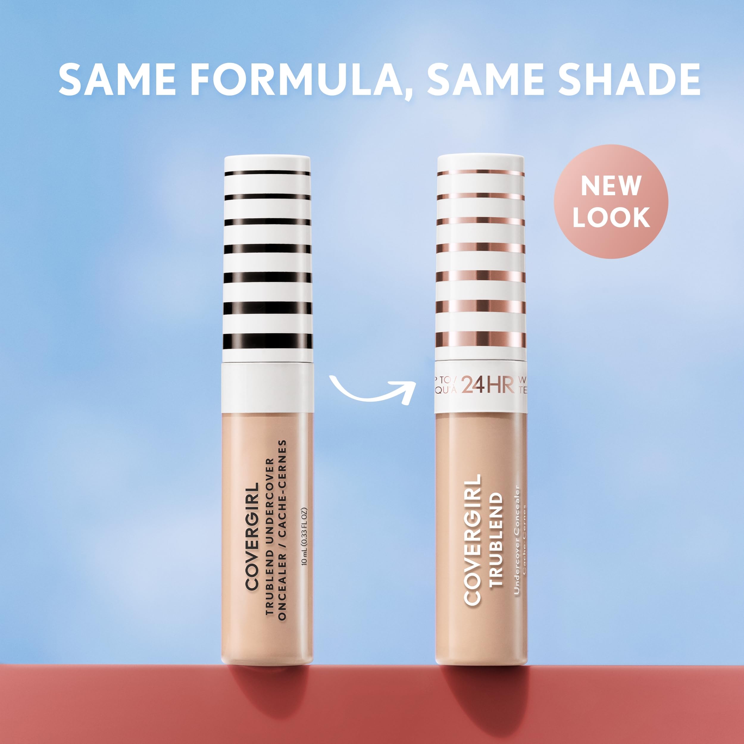 Covergirl TruBlend Undercover Concealer matte finish swatch