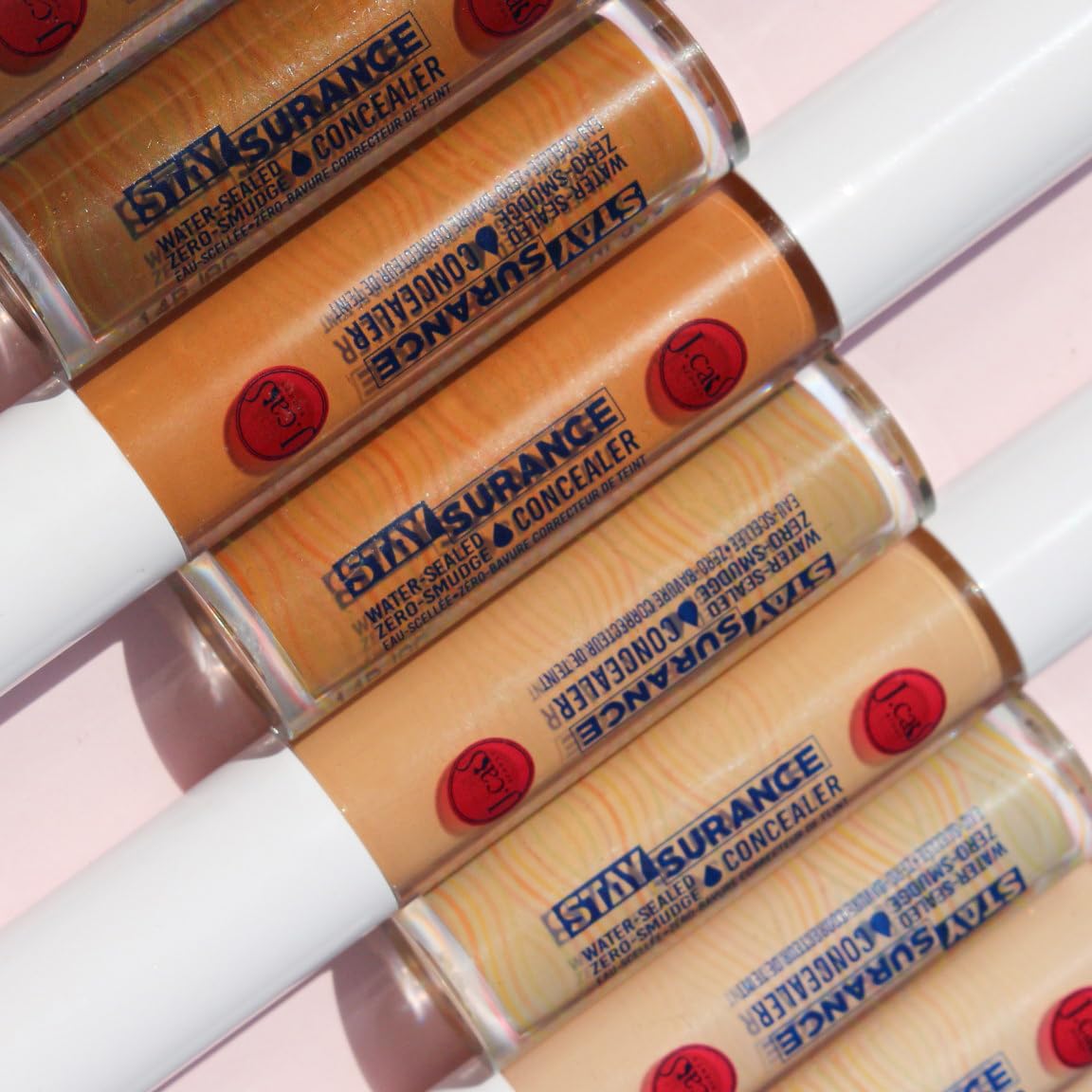 J.Cat Beauty Staysurance Concealer texture and swatch