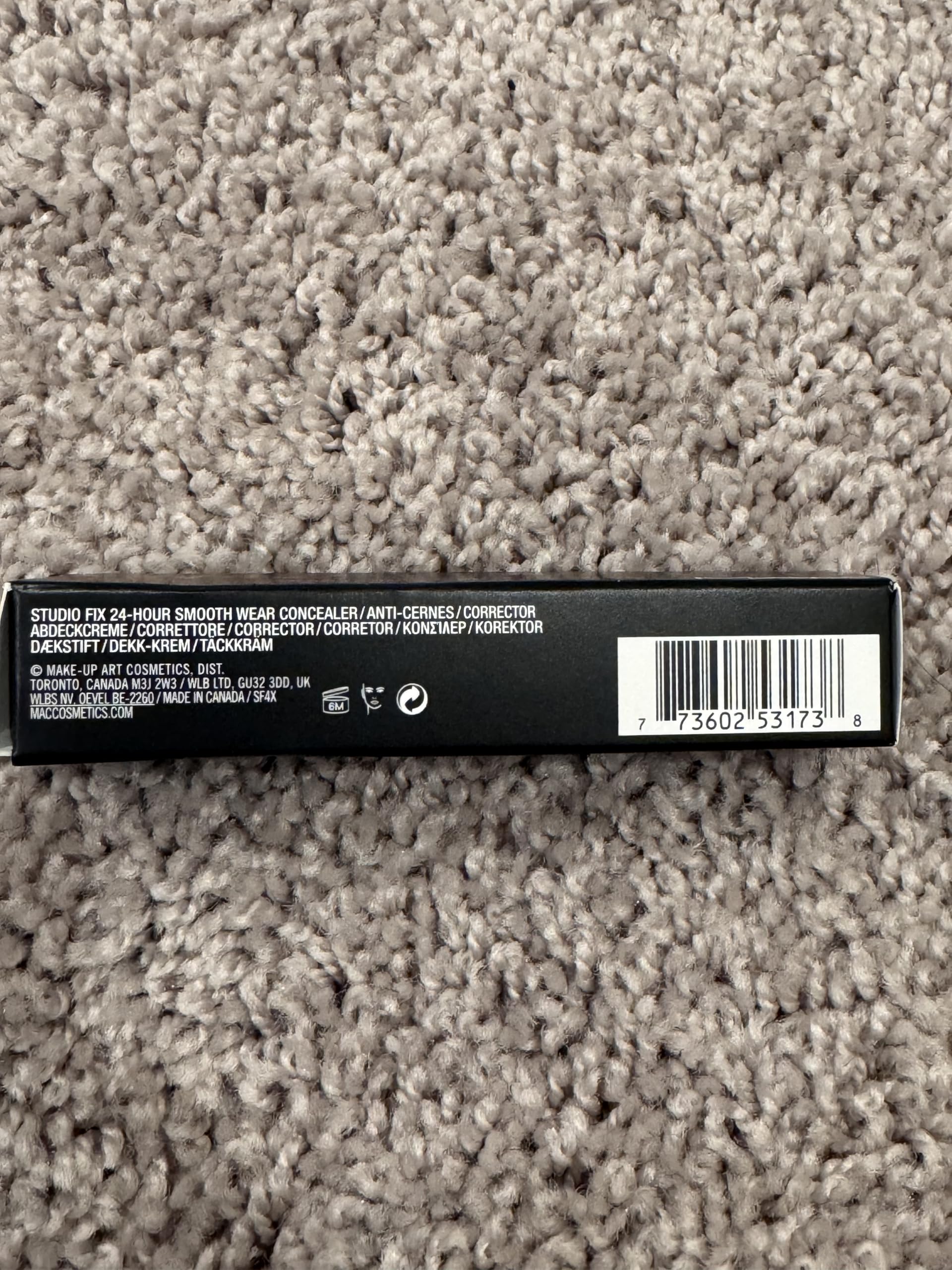 MAC NW42 concealer applicator wand and tube
