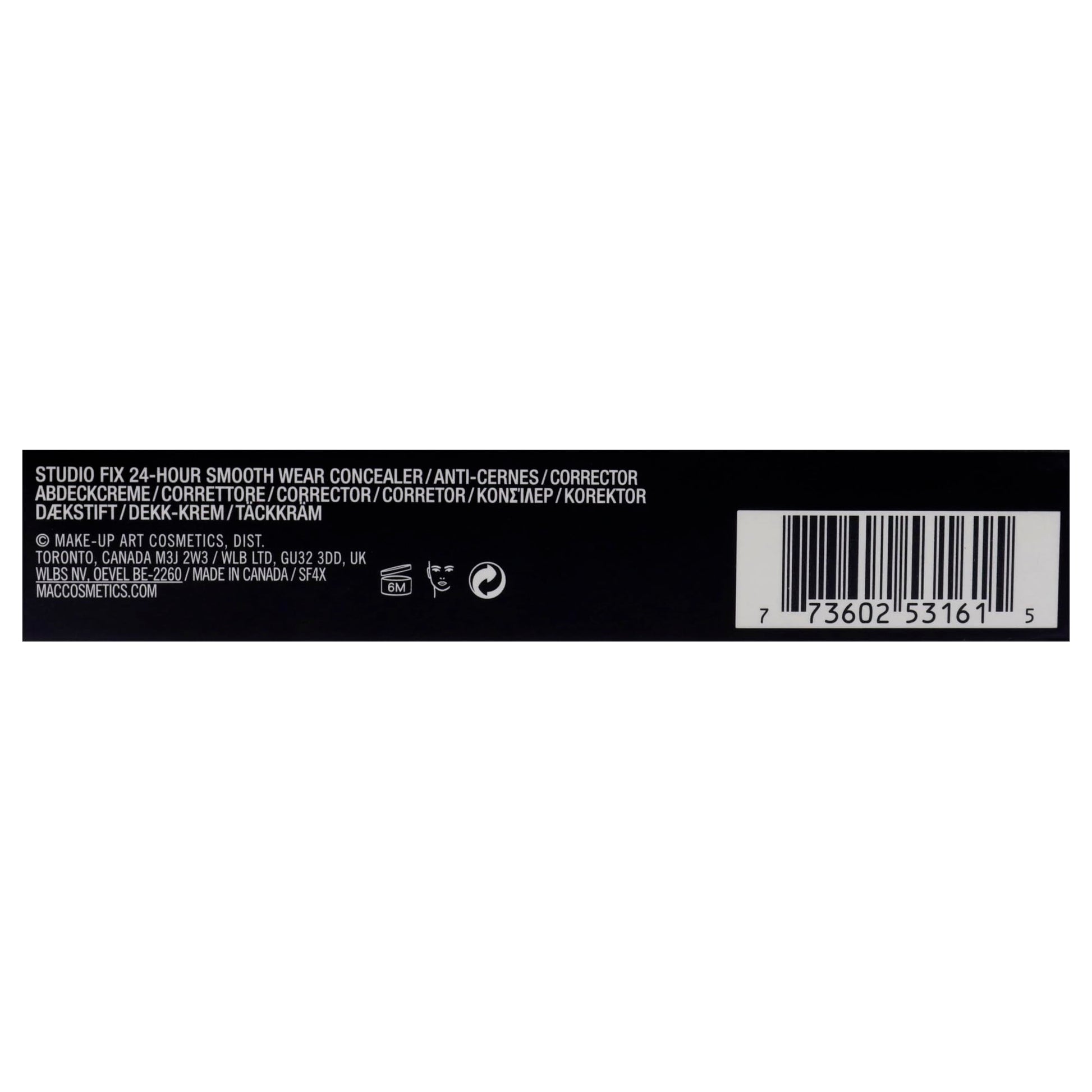 MAC Studio Fix 24-Hour Smooth Wear Concealer professional makeup tool