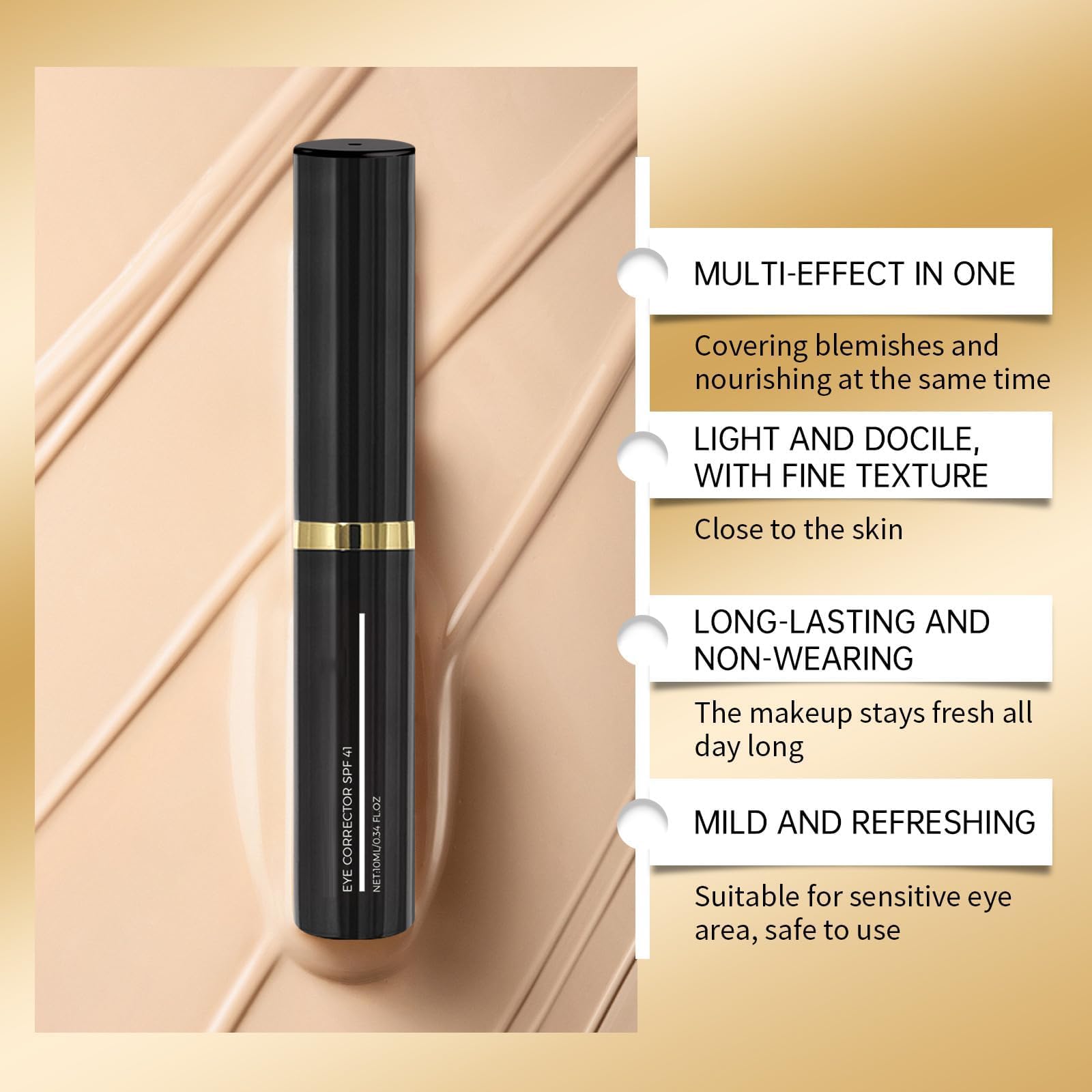 Drmtlgy Luminous Eye Corrector tube showing applicator tip
