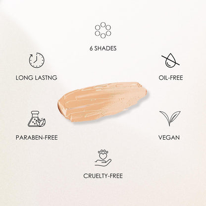Swatches of Natasha Moor Liquid Magic Concealer Magic 2