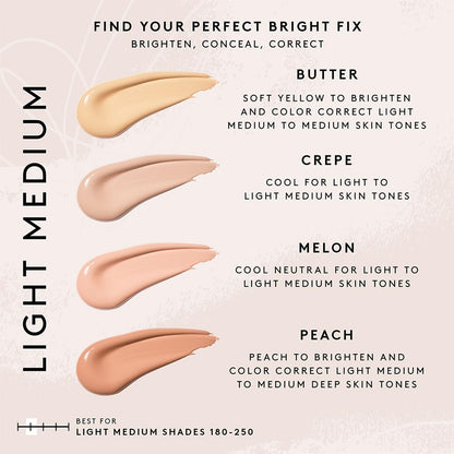 Fenty Beauty Bright Fix concealer tube with screw cap removed
