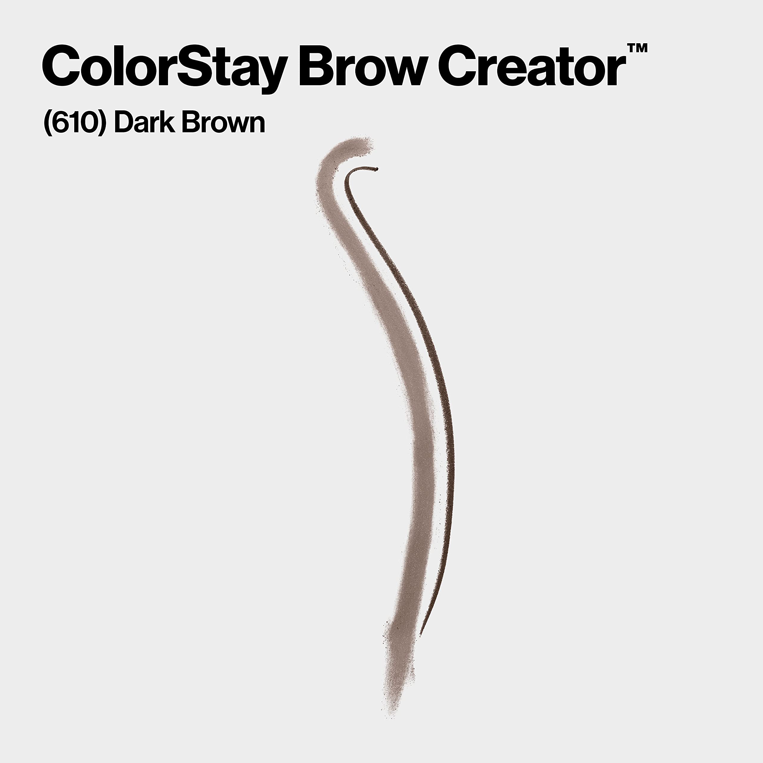Two in one eyebrow pencil and powder micro sculpting tip close up