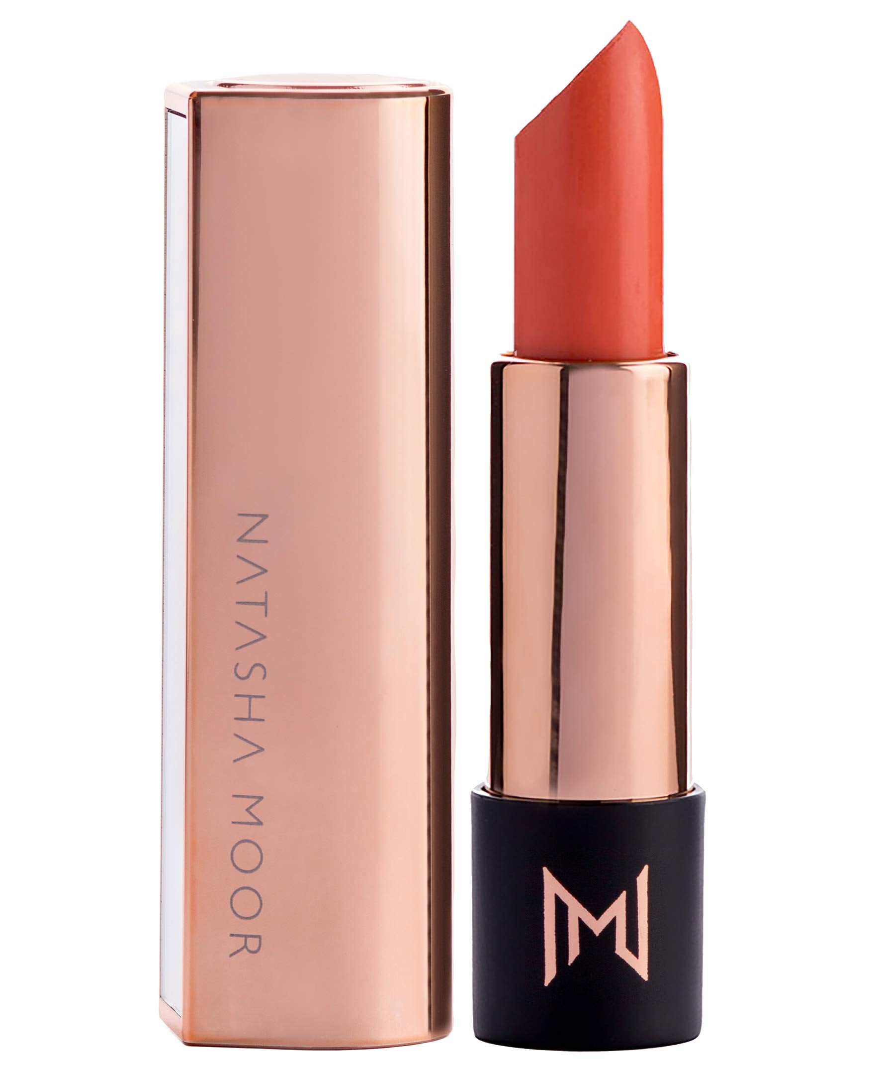 Close up of Natasha Moor orange concealer texture