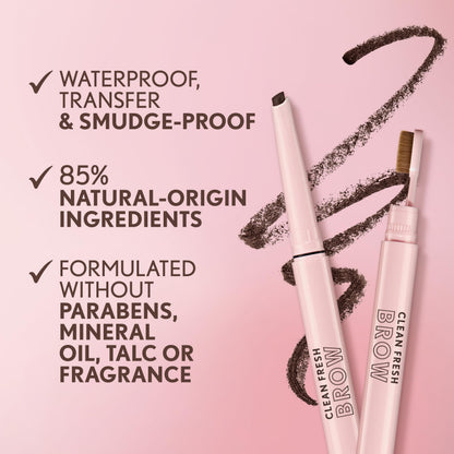 Covergirl clean fresh brow filler showing the beveled precision tip