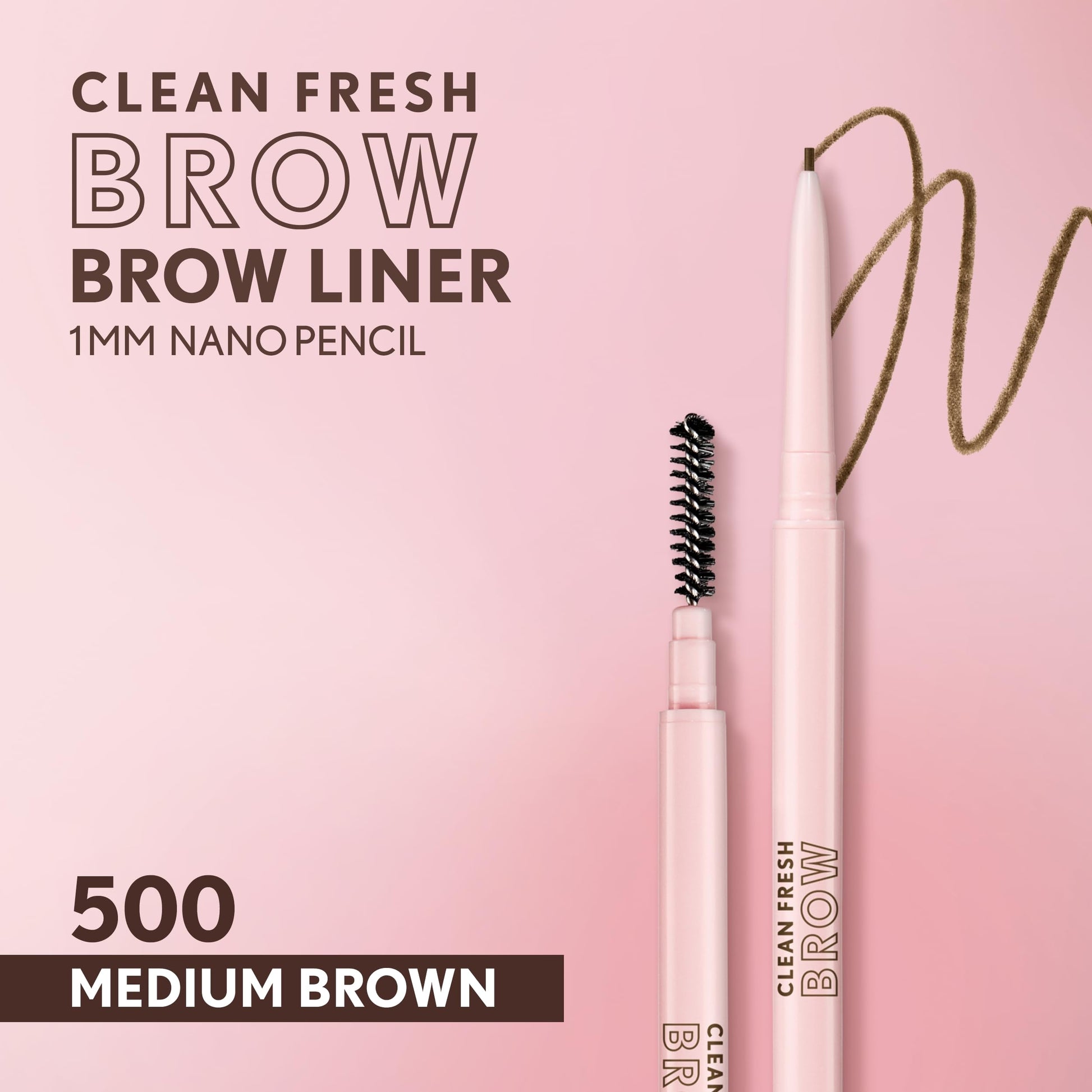 Covergirl waterproof micro brow liner close up showing the 1mm precise tip.