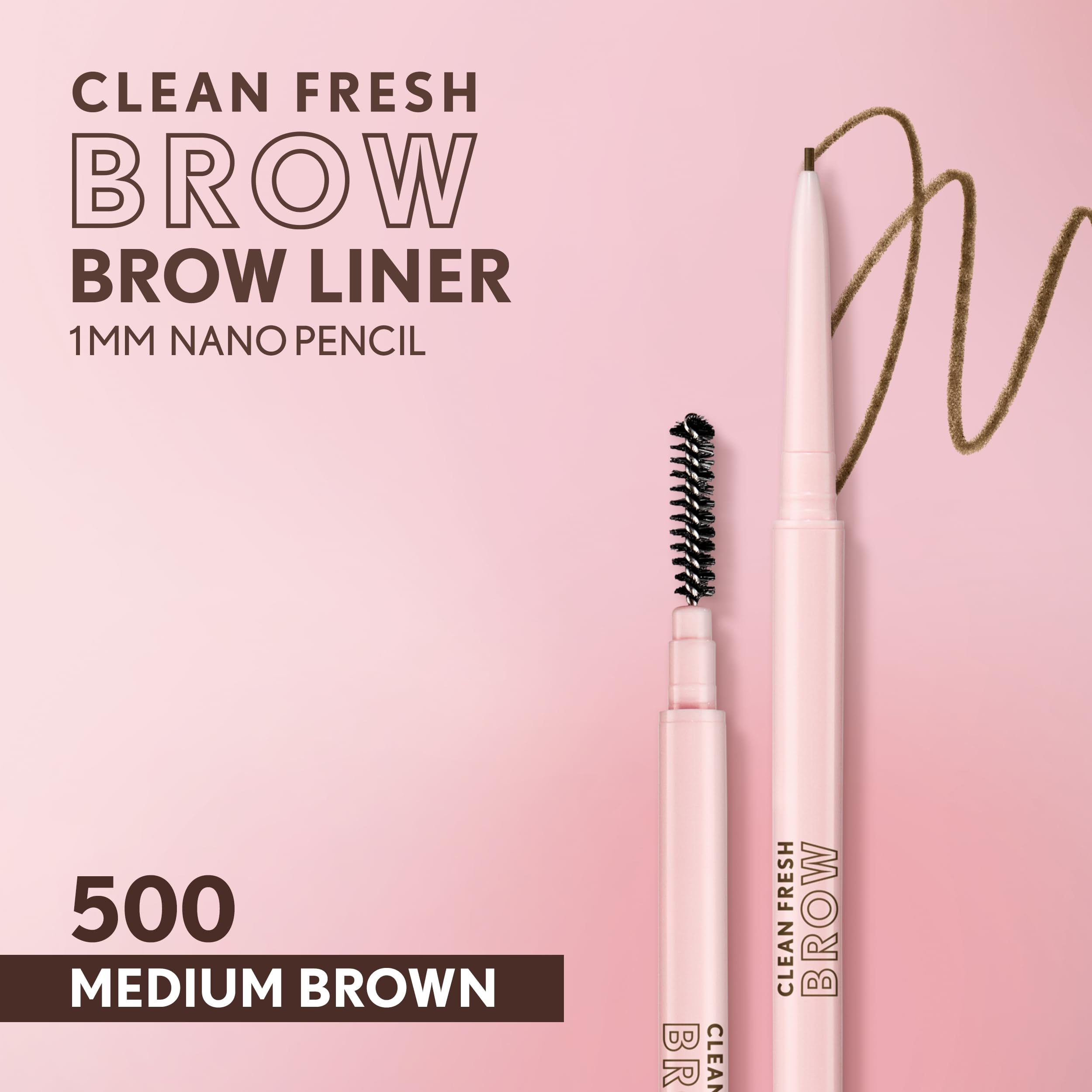 Covergirl waterproof micro brow liner close up showing the 1mm precise tip.