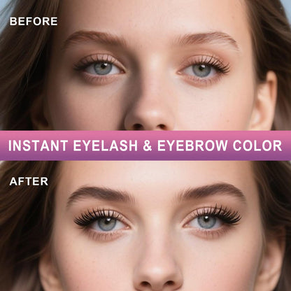 WEILNELL DIY hair coloring eye brow set seven millilitre tubes of tint cream and developer.