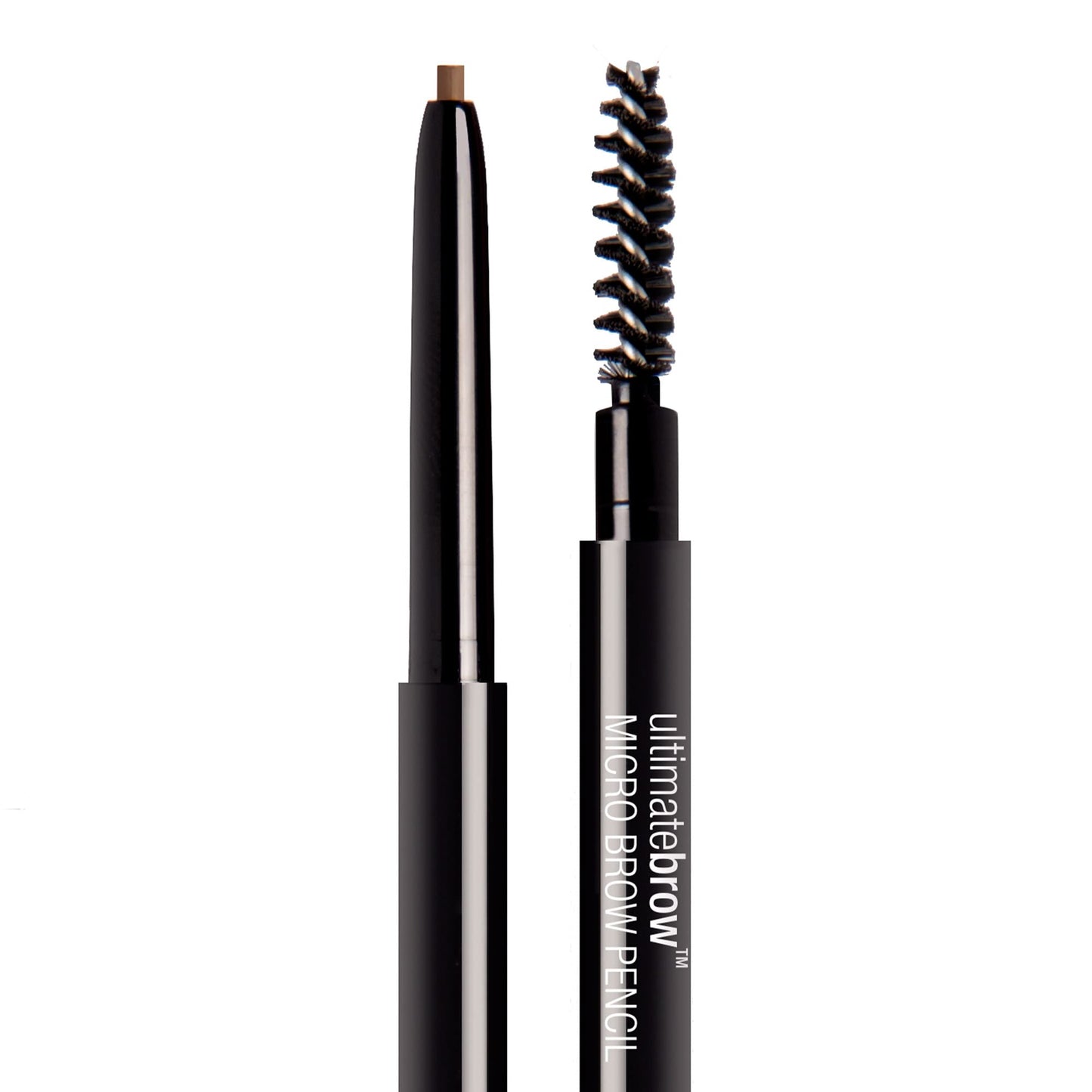 Precision application of Wet n Wild Ultimate Brow Retractable Pencil creating natural hair like strokes