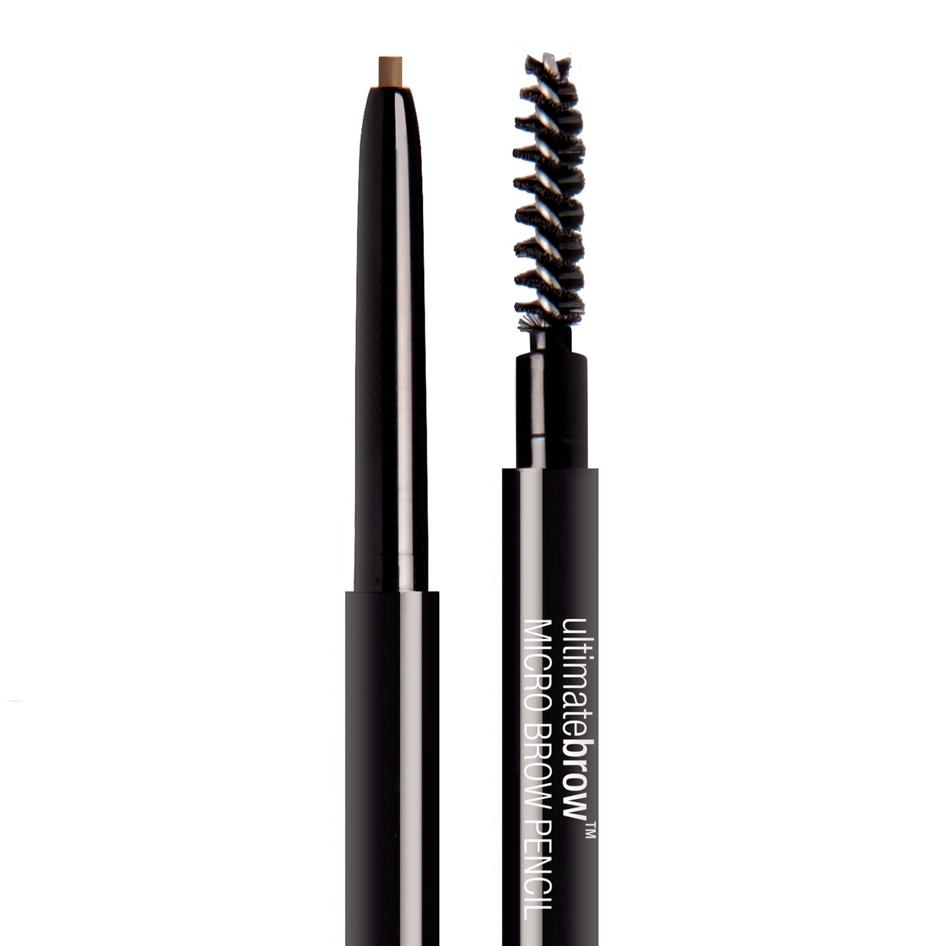Precision application of Wet n Wild Ultimate Brow Retractable Pencil creating natural hair like strokes
