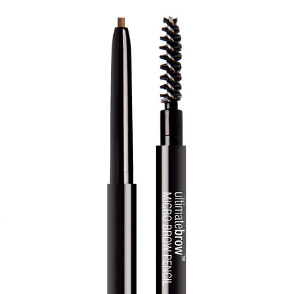 Precision application of Wet n Wild Ultimate Brow Retractable Pencil creating natural hair like strokes